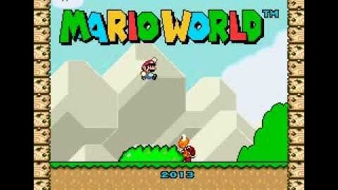 Super Mario World Custom Intro