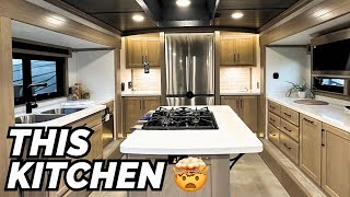 WOW!! This is an RV you could live in! 2024 Forest River Riverstone 421FK