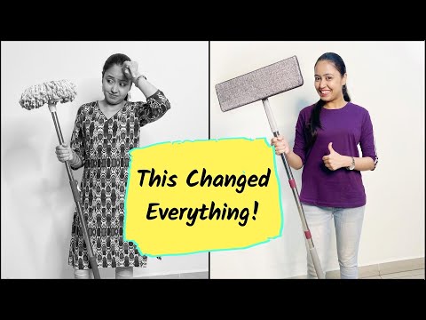 The Ultimate Mop You Always Needed | Best Mop In India | Home Cleaning Tips | Spin Mop VS Flat
