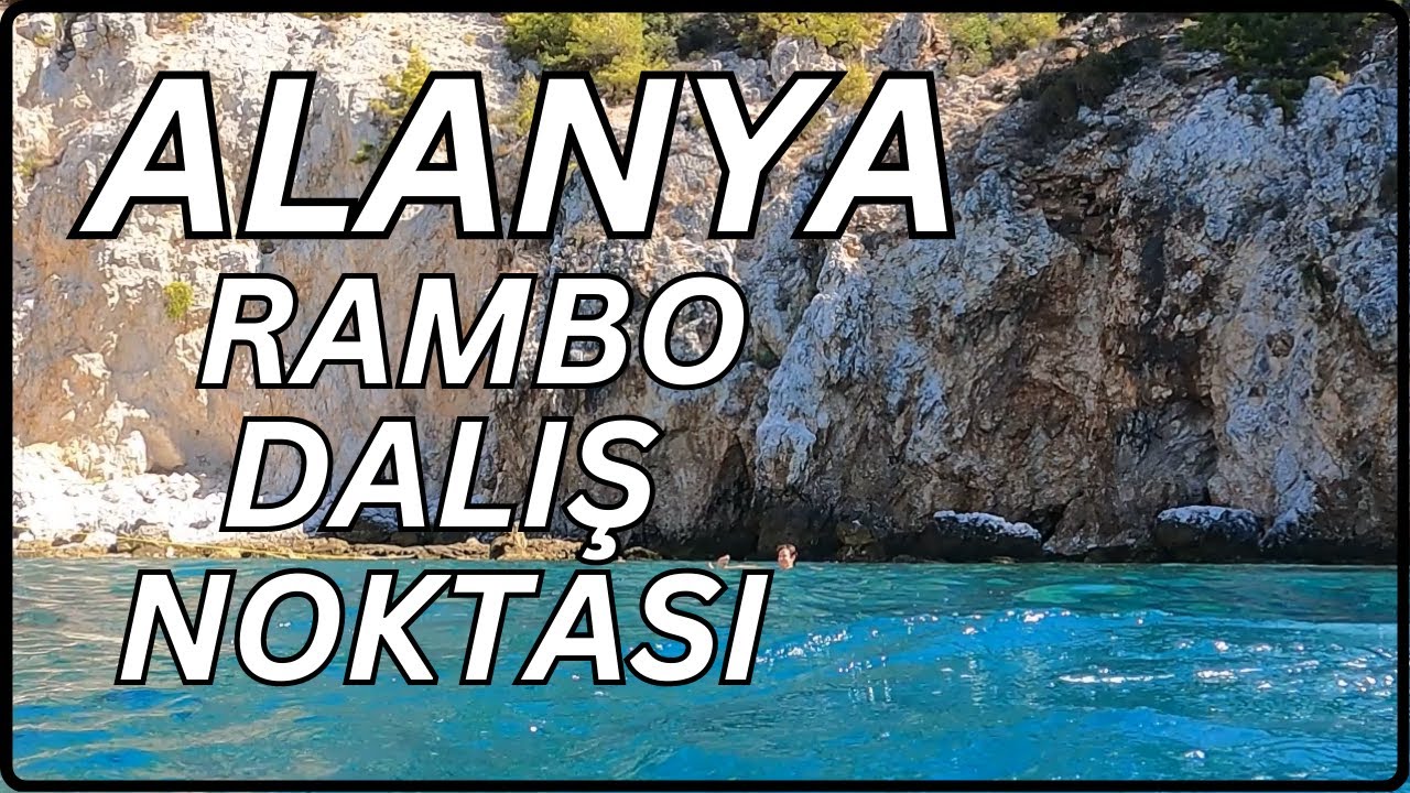 Alanya Tüplü Dalış | Rambo Dalış Bölgesi | Scuba Diving