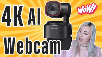 OBSBOT Tiny 2 Lite 4K Webcam for PC, AI Tracking PTZ Streaming Camera Gesture Control