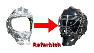 How to refurbish an old goalie mask to be like new