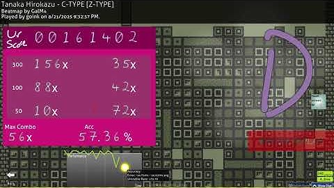 Day 532 of C-TYPE until slideracc is optional in osu! lazer
