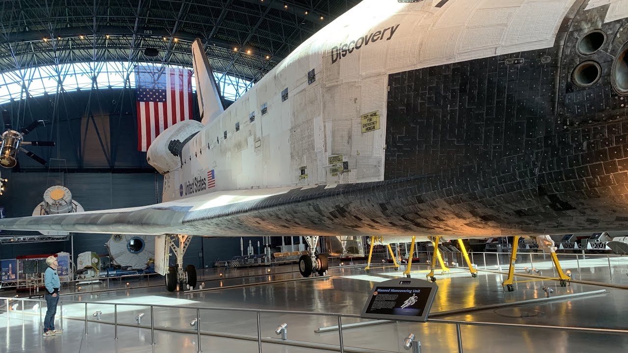 Adam Savage Examines The Space Shuttle Discovery