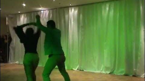 Fausto en Farrah - Introduction of the teachers at Salsa and Zouk Beachfestival 2012