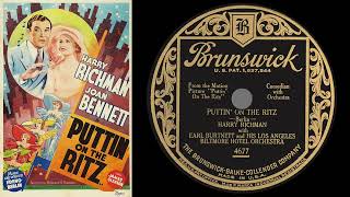Puttin On the Ritz (Richman / Burtnett 1930)