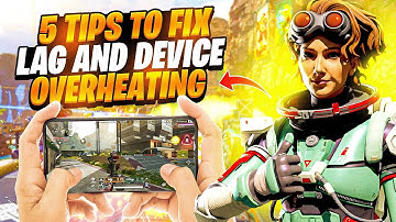 5 Tips to FIX DEVICE LAG and OVERHEATING | Apex Legends Mobile