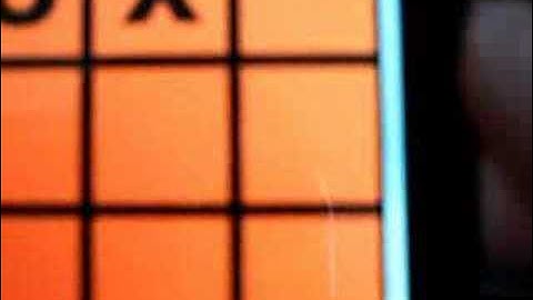 TicTacToe Game on iPod Touch