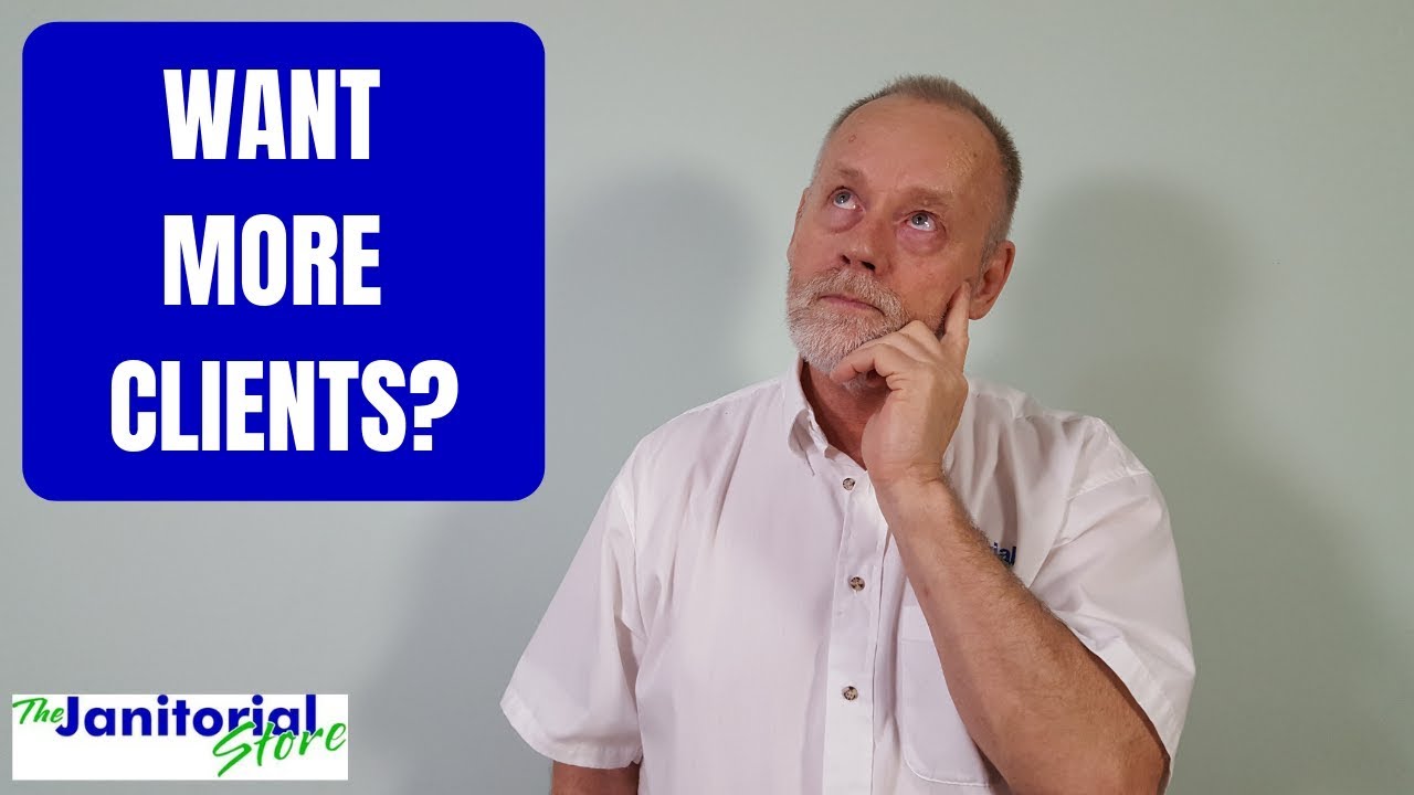Want more clients for your cleaning business?