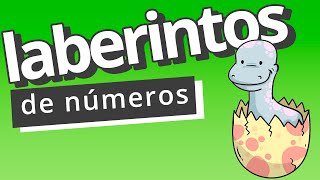 Laberintos numéricos para niños