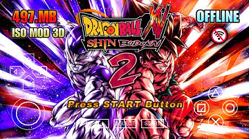 NEW DRAGON BALL XV PPSSPP 2024 MOD DBZ SHIN BUDOKAI 2 ISO Graphics HD Full Characters | Gameplay