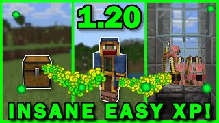 THE NEW 3 BEST XP FARMS are INSANE! | for Minecraft 1.20 Bedrock Edition | by James