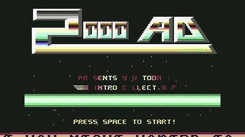 C64 Intros: 2000 A.D. Intro Collection !