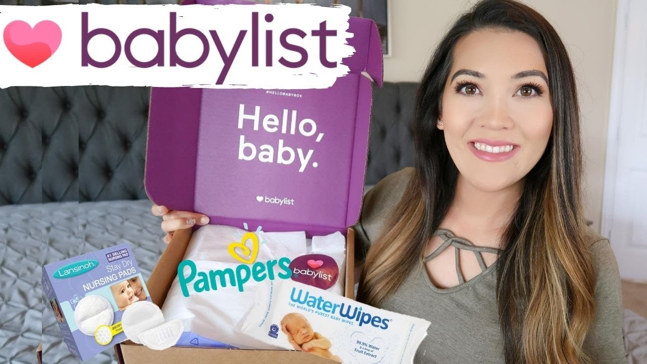 Babylist Hello Baby Box Unboxing And Review 2020 Babylist Welcome Box