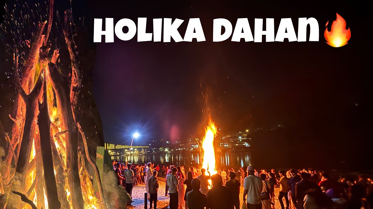 Rishikesh mai holika dahan vlog❤️🔥|Theshreyvlogs
