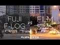 Fujifilm LOG vs Film Simulations | Fuji X-S10 using F-LOG