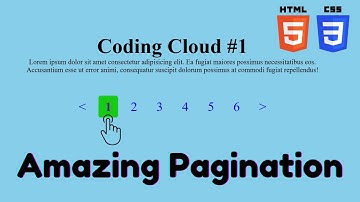 How to Create CSS Pagination in 7 minutes | CSS for Beginners