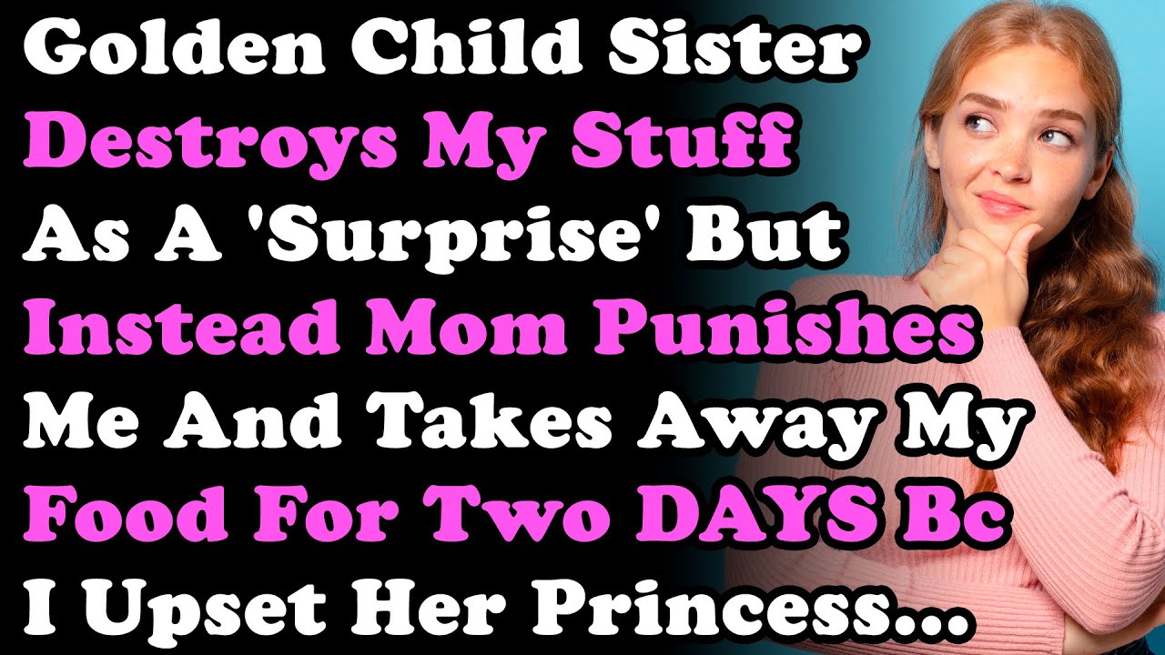 Сестра золотого ребенка уничтожила мои вещи в качестве «сюрприза», но вместо этого мама наказала ...
