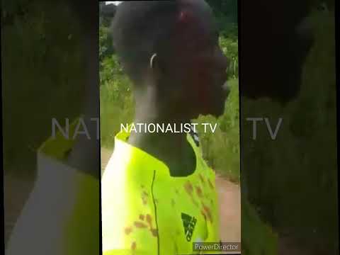 BREAKING: BEREKUM 2ND DIVISION PLAYER, JOSEPH OTENG MENSAH HIT REFEREE ADJEI SARPONG WITH METAL