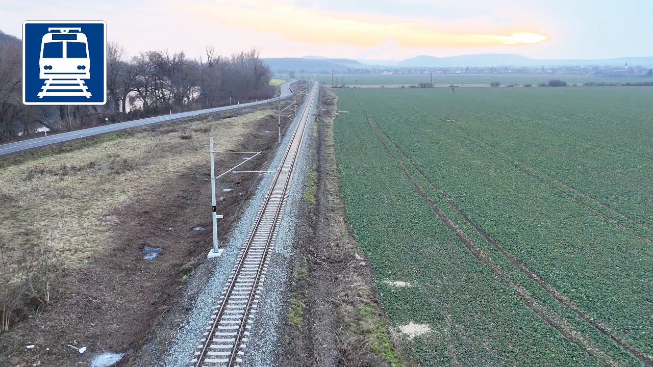 Rekonštrukcia železničnej trate Nová Baňa - Hronský Beňadik - Kozárovce. Časť 2/2 (január 2025)