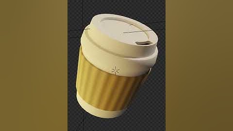 How to Make a Cute Coffee Cup in Blender 3D