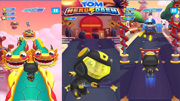 Talking Tom Hero Dash - Super Heroes Gameplay Walkthrough Part 6 (iOS,android)