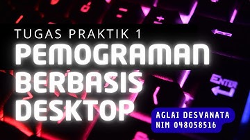 Tugas 1 Pemograman Berbasis Desktop