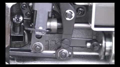 How to adjust Thread Trimmer Cam of JUKI DDL-8700-7 Lock Stitch Automatic Thread Trimmer Machine