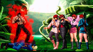 [KOF Mugen] Sasin Neo vs Shermie Team