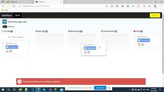 [Kanban] Demo move card Angular + .NET + SQL