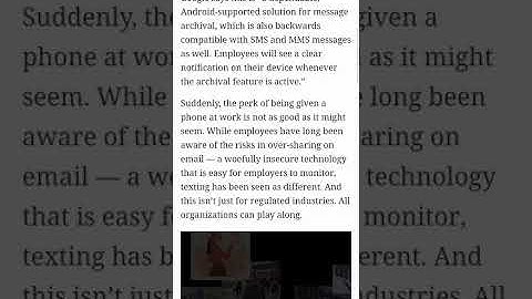 Google Starts Sharing All Your Text Messages With Your Employer end of privacy