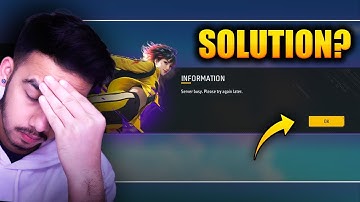 ✔ FREE FIRE MAX को ये क्या हुआ ? 🥺 FREE FIRE OPEN KYU NHI HO RHA HAI | SERVER BUSY PROBLEM FREE FIRE