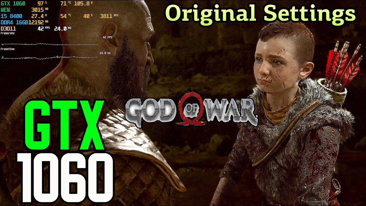 GTX 1060 3gb | God of War | Original Settings