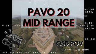 Mid Range Drone FPV with OSD | Pavo 20 Pro Raw Flight Data | Drone adventure!