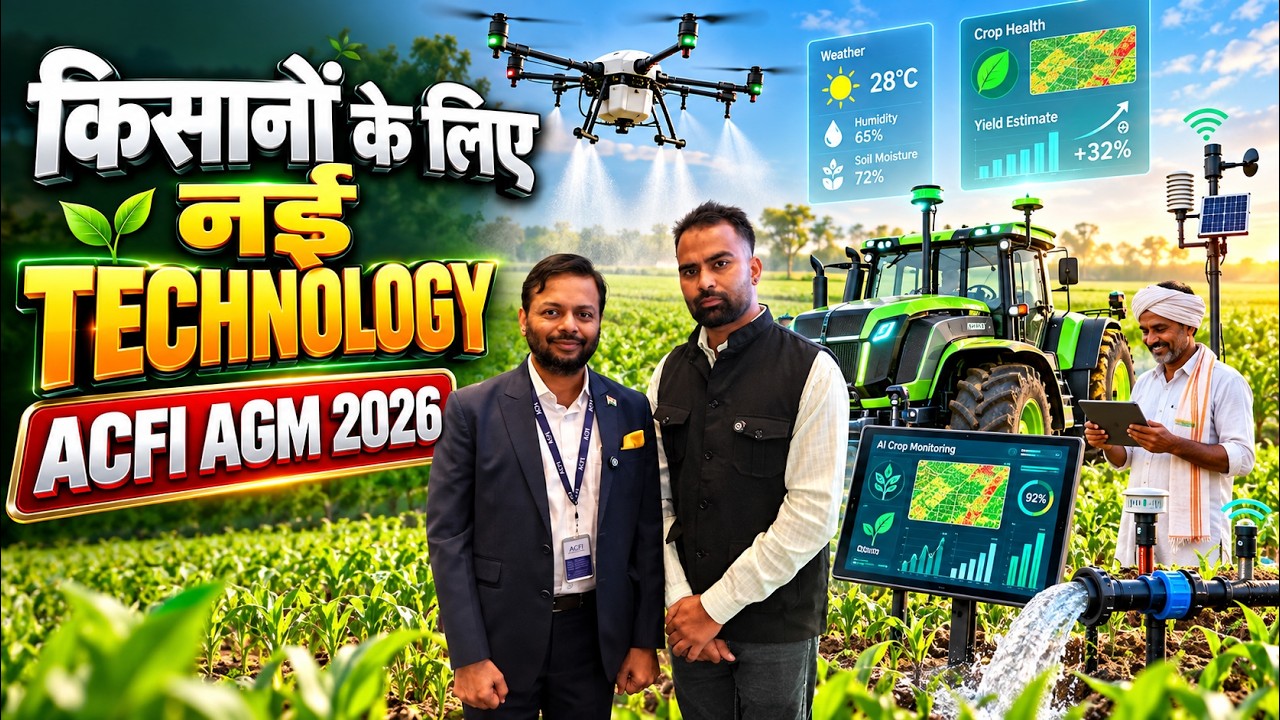 ACFI AGM 2026: किसानों के लिए नई कृषि तकनीक और Agrochemical Solutions पर Rahul Dhanuka से खास बातचीत