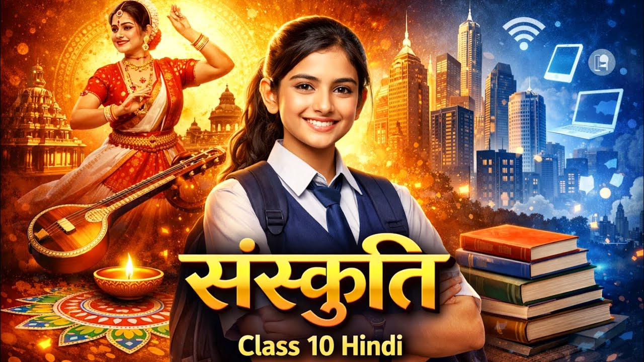 संस्कृति Full Explanation 🔥 | Class 10 Hindi | Kshitij Bhag 2 | आसान भाषा में