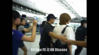 20100722 SHINee Taemin Hong Kong Airport Departure