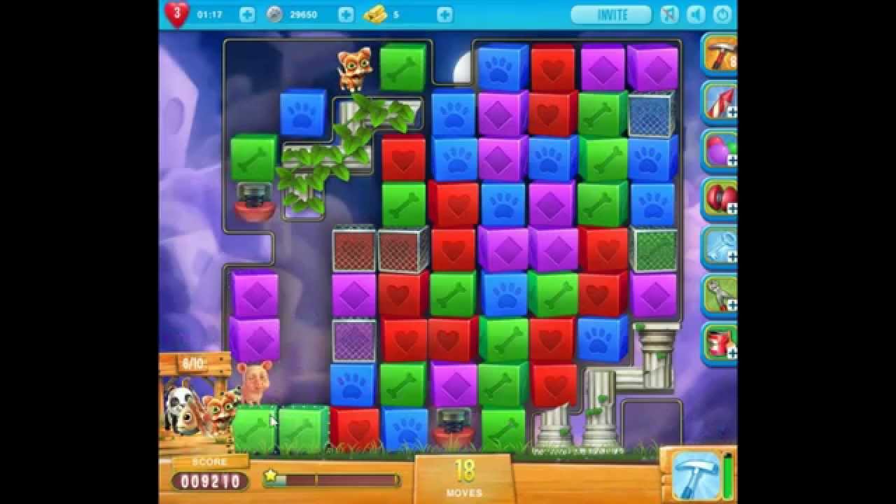 Pet Rescue Saga level 795 no buyed hammers 😈 ►TOBIAS DEAMON◄