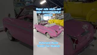 1965 GOGGOMOBILE TS-300 - Super cute micro car; at Motorland Maine Classic Car Museum
