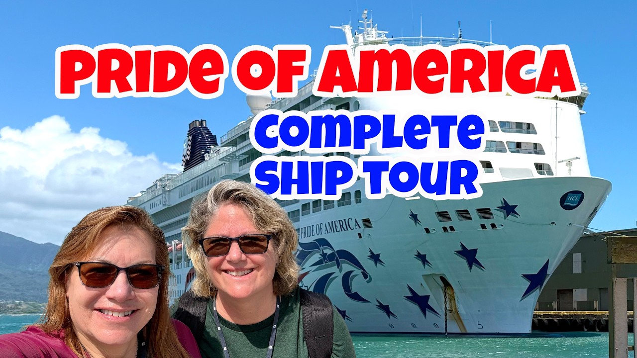 NCL's Pride of America complete ship tour and review