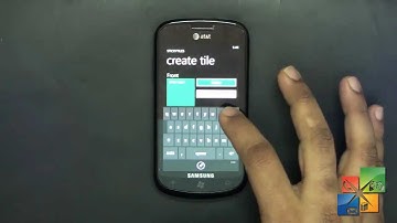Add Sticky Tiles / Notes to Windows Phone Start Screen
