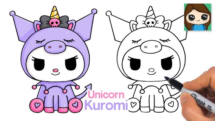 How to Draw Unicorn Hello Kitty 🦄 