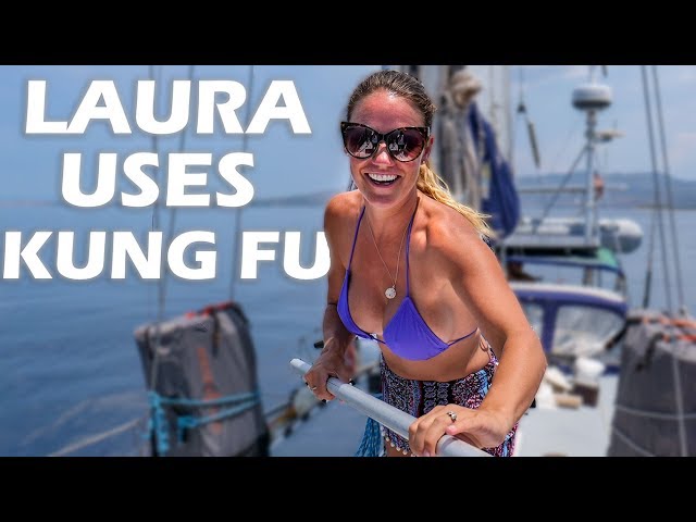 Laura Uses Kung Fu in Greece – S4:E23