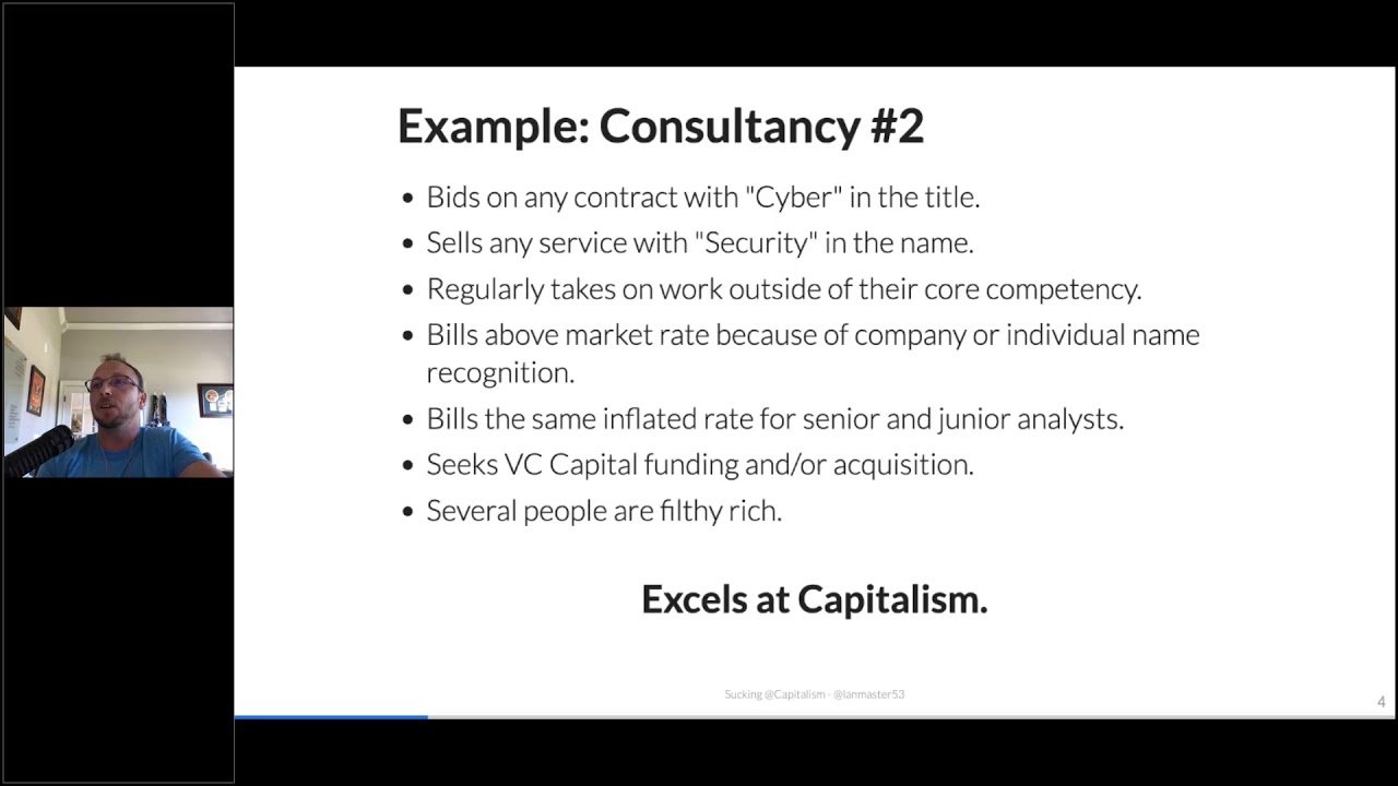 BSidesGVL 2020 Keynote - Tim Tomes (@LaNMasTeR53)  - "Sucking @Capitalism"