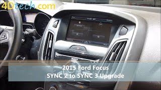 SYNC 2 to SYNC 3 Upgrade | 2015 Ford Focus