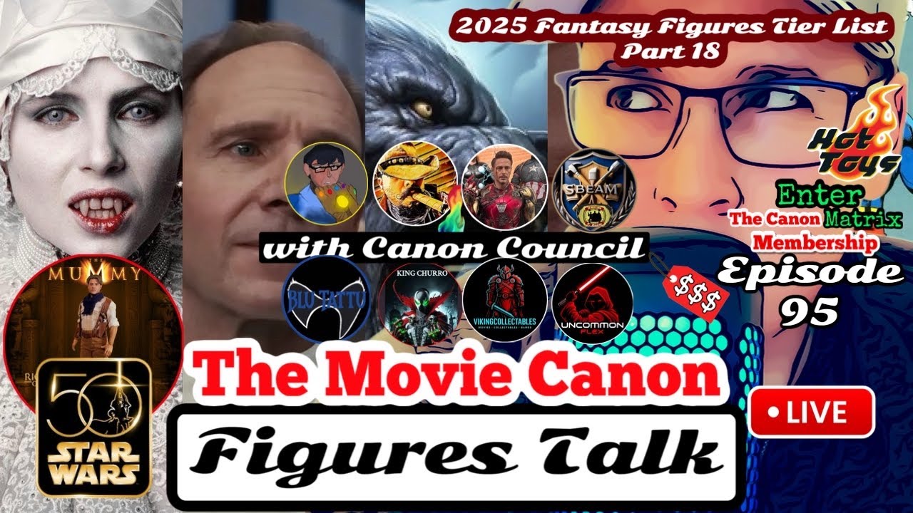 LIVE: RICK O' CONNELL FIGURE IS COMING - FANTASY FIGURES TIER LIST - FIGURES TALK - EPISODE 95 📱