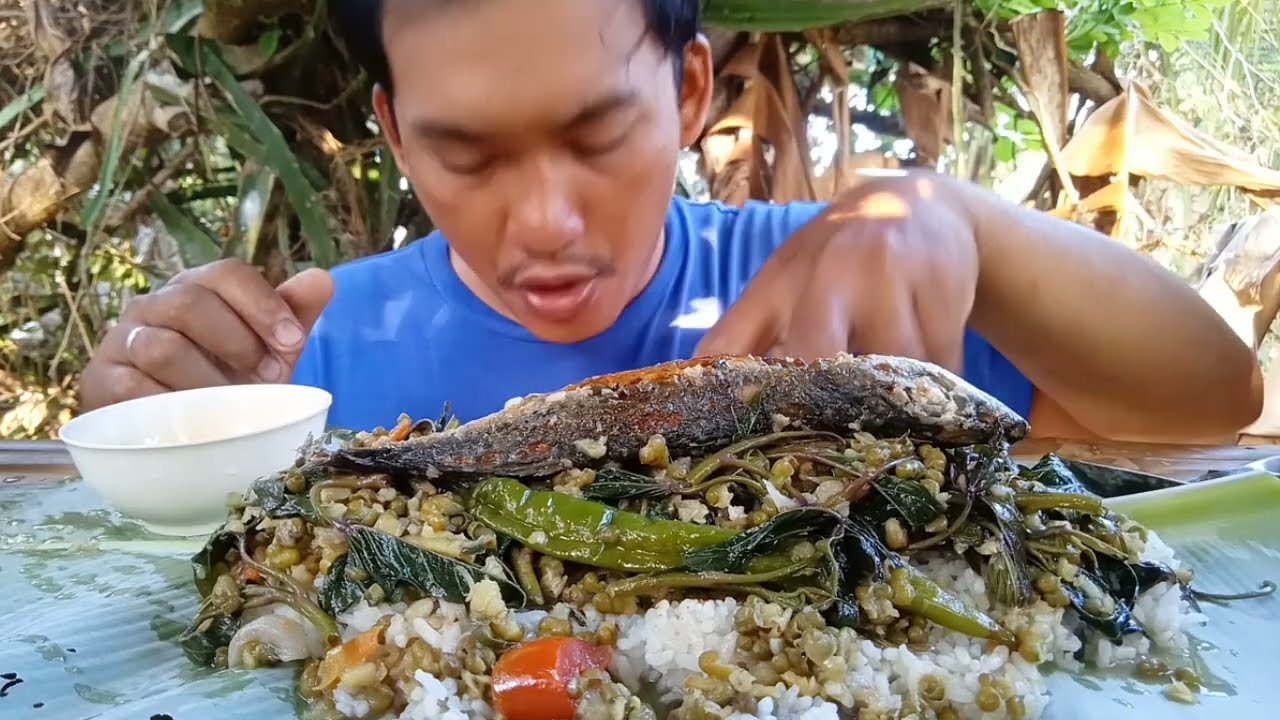 Ginisang Monggo may Dahon ng Kamote siguradong sasakit Tuhod niyo at dadami Dugo niyo + Galunggong