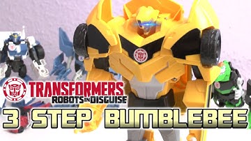 Transformers Robots in Disguise 3-Step Changers Bumblebee | ATR