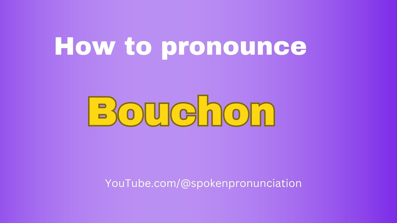 BEAUCHAINE PRONUNCIATION visual data 8