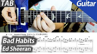 Bad Habits | Guitar / BackingTrack - Ed Sheeran
